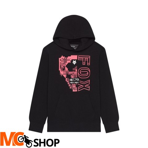 FOX BLUZA Z KAPTUREM JUNIOR IMAGE SKULL FL BLACK FOX BLUZA Z KAPTUREM JUNIOR IMAGE SKULL FL BLACK