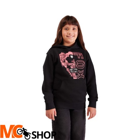 FOX BLUZA Z KAPTUREM JUNIOR IMAGE SKULL FL BLACK FOX BLUZA Z KAPTUREM JUNIOR IMAGE SKULL FL BLACK