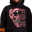 FOX BLUZA Z KAPTUREM JUNIOR IMAGE SKULL FL BLACK FOX BLUZA Z KAPTUREM JUNIOR IMAGE SKULL FL BLACK