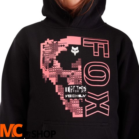 FOX BLUZA Z KAPTUREM JUNIOR IMAGE SKULL FL BLACK FOX BLUZA Z KAPTUREM JUNIOR IMAGE SKULL FL BLACK