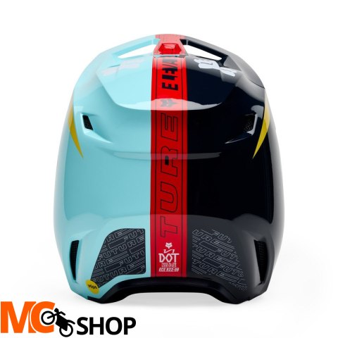 FOX KASK JUNIOR V1 ELEVATED LIGHT BLUE FOX KASK JUNIOR V1 ELEVATED LIGHT BLUE