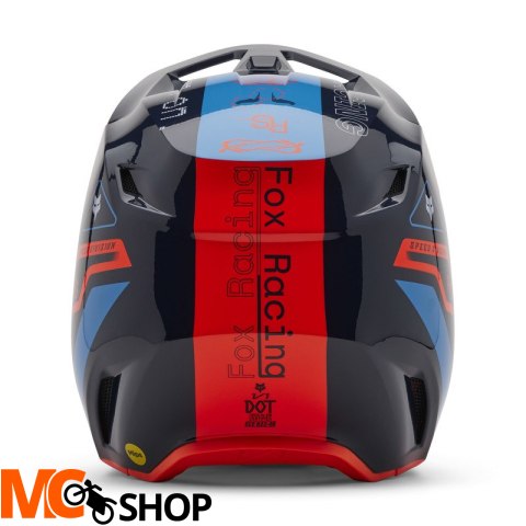 FOX KASK OFF-ROAD V1 RACE SPEC MIDNIGHT FOX KASK OFF-ROAD V1 RACE SPEC MIDNIGHT
