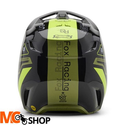 FOX KASK OFF-ROAD V1 RACE SPEC PALE GREEN FOX KASK OFF-ROAD V1 RACE SPEC PALE GREEN