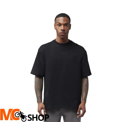 FOX T-SHIRT WORDMARK OVERSIZED BLACK FOX T-SHIRT WORDMARK OVERSIZED BLACK