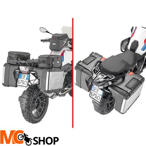 GIVI PARA SPECJALNYCH PODSTAW DO MONTAŻU XL01 NA K GIVI PARA SPECJALNYCH PODSTAW DO MONTAŻU XL01 NA K