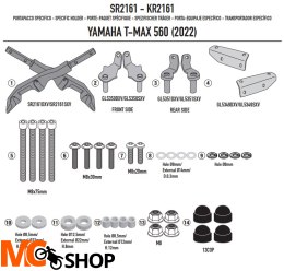 GIVI STELAŻ KUFRA CENTRALNEGO (BEZ PŁYTY) YAMAHA