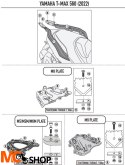 GIVI STELAŻ KUFRA CENTRALNEGO (BEZ PŁYTY) YAMAHA GIVI STELAŻ KUFRA CENTRALNEGO (BEZ PŁYTY) YAMAHA