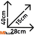 KAPPA TORBA BOCZNA / SAKWA PLECAK 17L CAFE RACE KAPPA TORBA BOCZNA / SAKWA PLECAK 17L CAFE RACE