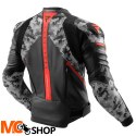 REBELHORN KURTKA SKÓRZANA VELOCE CAMO BLA/GR/FL RE REBELHORN KURTKA SKÓRZANA VELOCE CAMO BLA/GR/FL RE