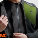 REBELHORN KURTKA TEKSTYLNA JAX BLACK/FLUO YELLOW REBELHORN KURTKA TEKSTYLNA JAX BLACK/FLUO YELLOW