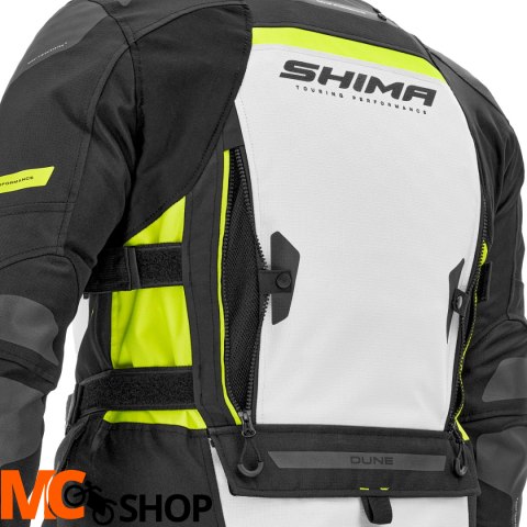 SHIMA KURTKA MOTOCYKLOWA DUNE MEN JKT FLUO SHIMA KURTKA MOTOCYKLOWA DUNE MEN JKT FLUO