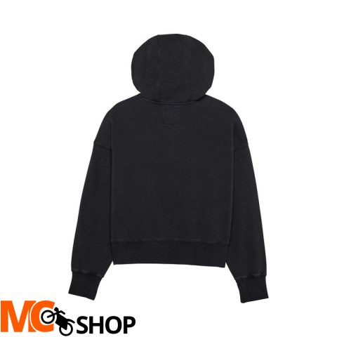 FOX BLUZA Z KAPTUREM LADY WORDMARK OVERSIZED BLACK FOX BLUZA Z KAPTUREM LADY WORDMARK OVERSIZED BLACK