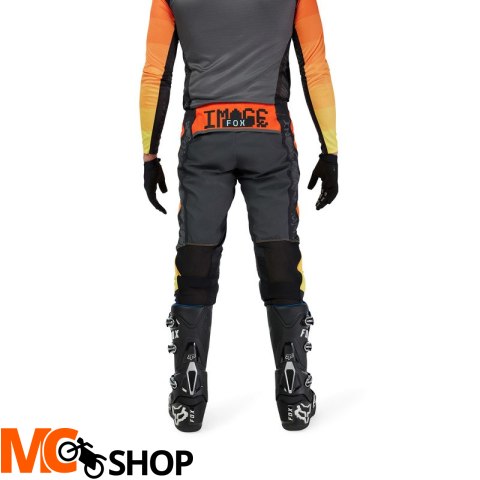 FOX SPODNIE OFF-ROAD FLEXAIR GRID BLACK/ORANGE FOX SPODNIE OFF-ROAD FLEXAIR GRID BLACK/ORANGE