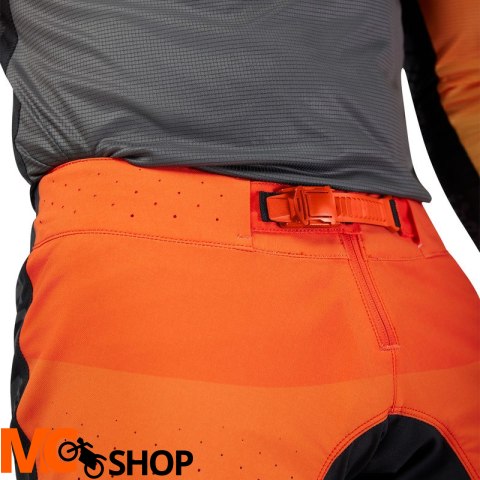 FOX SPODNIE OFF-ROAD FLEXAIR GRID BLACK/ORANGE FOX SPODNIE OFF-ROAD FLEXAIR GRID BLACK/ORANGE
