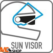 GIVI KASK X.30 PULSAR LADY SZCZĘKOWY CZARNY/CZERWO