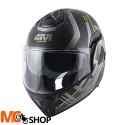 GIVI KASK X.30 PULSAR SZCZĘKOWY Z BLĘDĄ CZARNY/GR