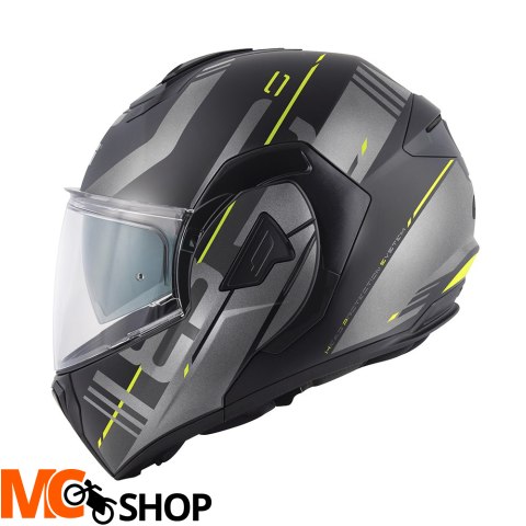 GIVI KASK X.30 PULSAR SZCZĘKOWY Z BLĘDĄ CZARNY/GR