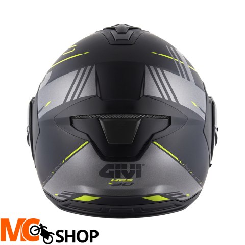 GIVI KASK X.30 PULSAR SZCZĘKOWY Z BLĘDĄ CZARNY/GR