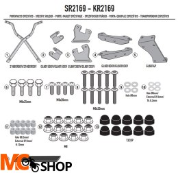GIVI STELAŻ SAKW BOCZNYCH SERII REMOVE-X YAMAHA MT