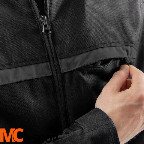 OZONE KURTKA MOTOCYKLOWA TEKSTYLNA NEO BLACK OZONE KURTKA MOTOCYKLOWA TEKSTYLNA NEO BLACK