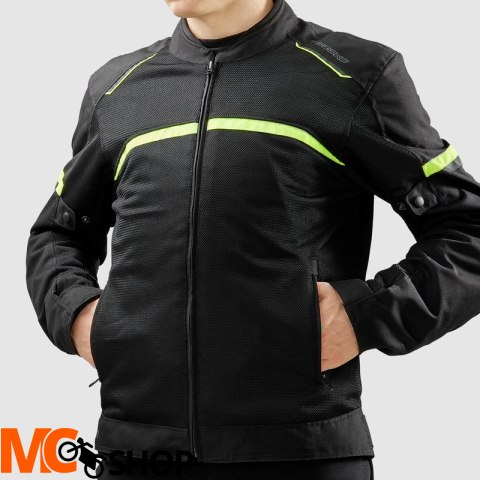 OZONE KURTKA TEKSTYLNA NEO AIR BLACK/FLO YELLOW OZONE KURTKA TEKSTYLNA NEO AIR BLACK/FLO YELLOW
