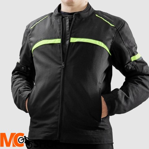 OZONE KURTKA TEKSTYLNA NEO BLACK/FLO YELLOW OZONE KURTKA TEKSTYLNA NEO BLACK/FLO YELLOW