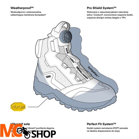REBELHORN BUTY MOTOCYKLOWE DEFENDER DESERT REBELHORN BUTY MOTOCYKLOWE DEFENDER DESERT