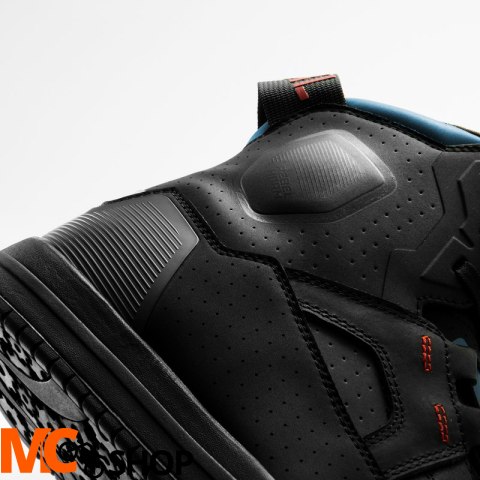 REBELHORN BUTY MOTOCYKLOWE VANDAL II BLACK/BLUE/RE REBELHORN BUTY MOTOCYKLOWE VANDAL II BLACK/BLUE/RE