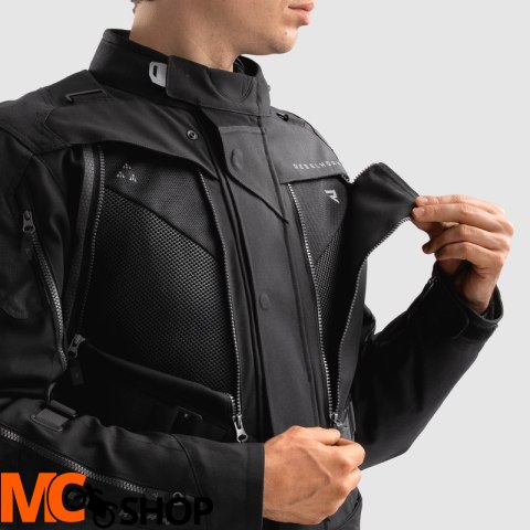 REBELHORN KURTKA MOTOCYKL TEKSTYLNA HARDY 3.0 BLAC REBELHORN KURTKA MOTOCYKL TEKSTYLNA HARDY 3.0 BLAC