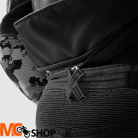 REBELHORN SPODNIE JEANS REVOLT MONOLAYER BLACK REBELHORN SPODNIE JEANS REVOLT MONOLAYER BLACK