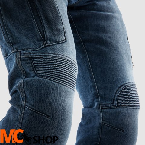 REBELHORN SPODNIE JEANS VANDAL MONOLAYER WASHED BL REBELHORN SPODNIE JEANS VANDAL MONOLAYER WASHED BL