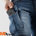 REBELHORN SPODNIE JEANS VANDAL MONOLAYER WASHED BL REBELHORN SPODNIE JEANS VANDAL MONOLAYER WASHED BL
