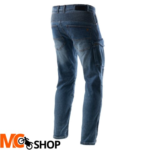 REBELHORN SPODNIE JEANS VANDAL MONOLAYER WASHED BL REBELHORN SPODNIE JEANS VANDAL MONOLAYER WASHED BL