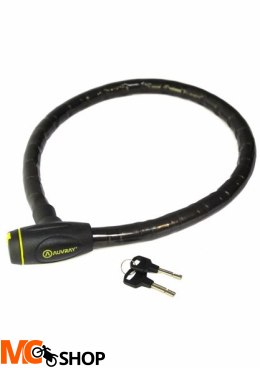 Linka zabezpieczająca z zamkiem AUVRAY - długość 150 cm, średnica 25 mm