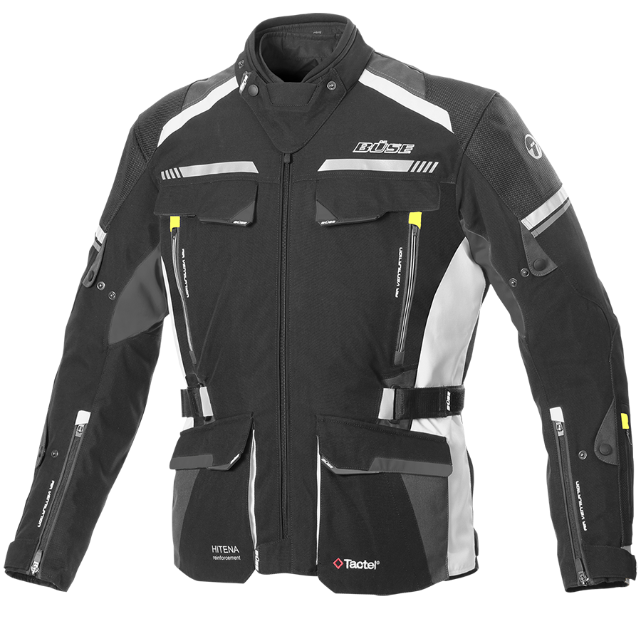 Buse Kurtka motocyklowa Highland II jasnoszara